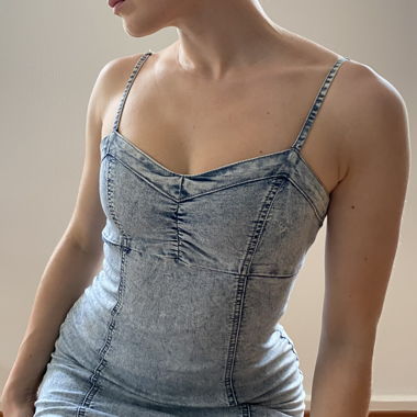 Robe denim 