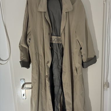 Trench lungo beige Bugatti