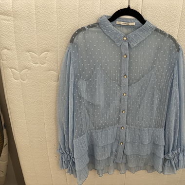 Blue Bluse 