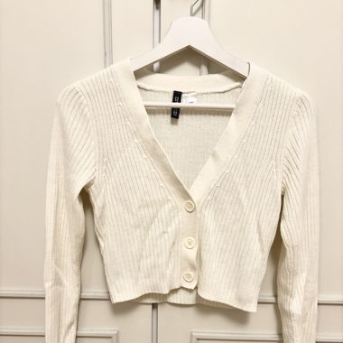 Cardigan blanc