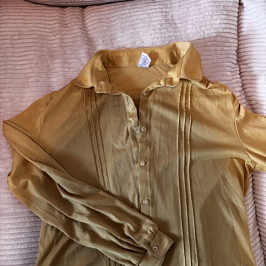 Mustard yellow shirt