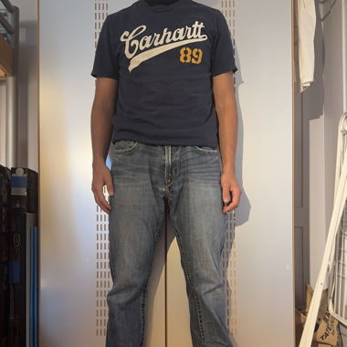 Vintage Jeans with Back Patches