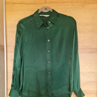 Chemise en soie Zara