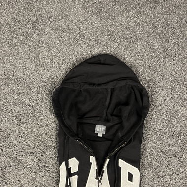 Sweat à capuche Gap Noir/Gris