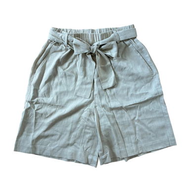 Belted shorts