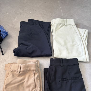 Lot de 4 SLACKS neufs H&M 34/XS