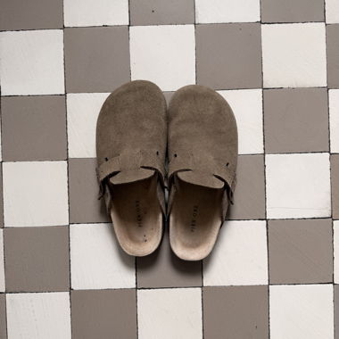 Brown Clogs by PIER ONE