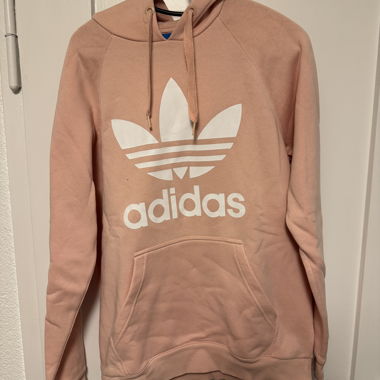 Sweat à capuche Adidas rose
