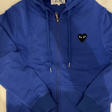 Sweat zippé cdg 