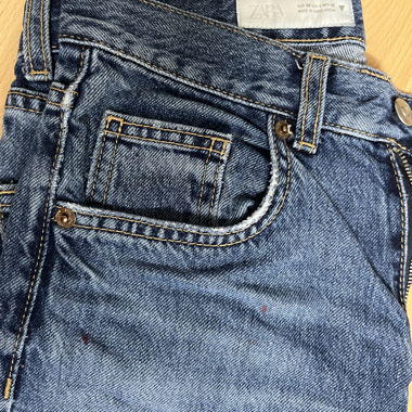 Jeans ZARA a gamba dritta