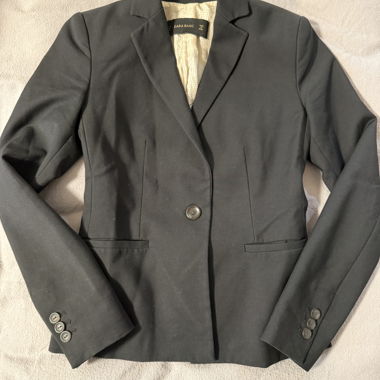 ZARA schwarzer basic Blazer