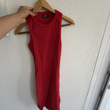 Red FB Sister Tank Top
