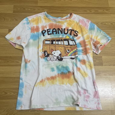 T-shirt Peanuts tie-dye