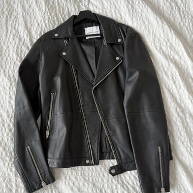 Veste en cuir SAMSØE SAMSØE