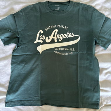 T-shirt verde Bershka