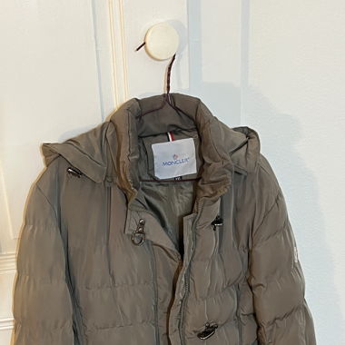 Manteau Monclair beige taille XXL