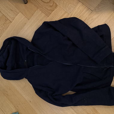 Navy hooded jacket 
