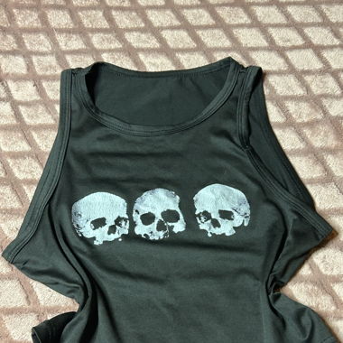 Skull Crop Top