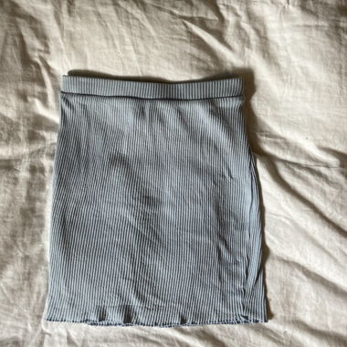 VILA Ribbed Skirt XS