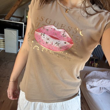 T-shirt Guess beige