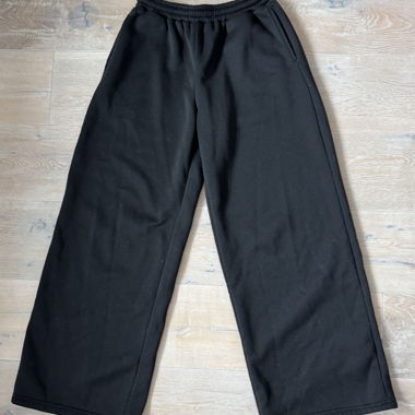 Black track pants