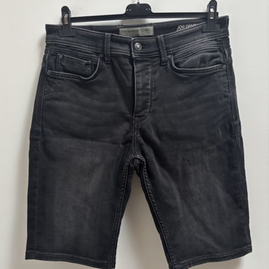Short in jeans nero Clockhouse