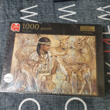 Puzzle Karl Bang The Fawn Jigsaw Edizione Oro 1000