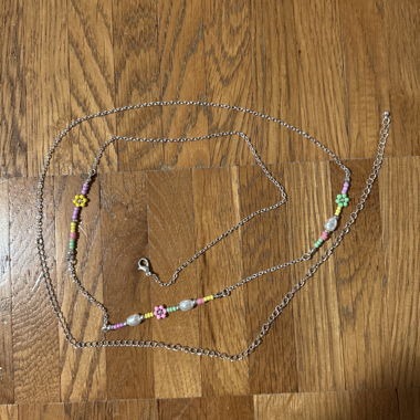 Silberne Bauchkette 