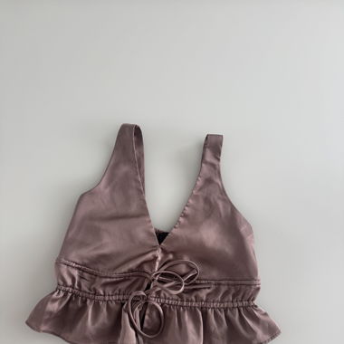 Mauve Crop Top