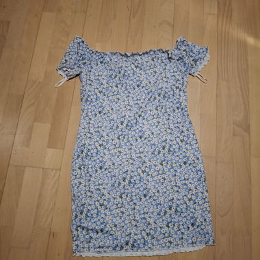Vestito SHEIN blu a fiori, taglia S