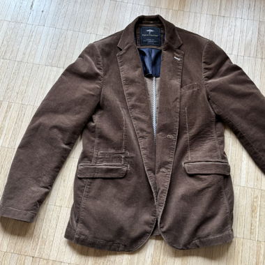 Brown corduroy blazer