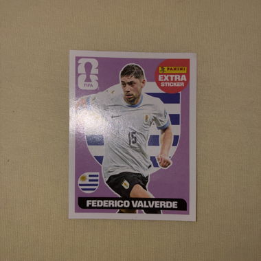 Panini FIFA Extra Sticker Valverde