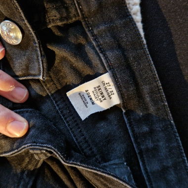 Jean skinny noir