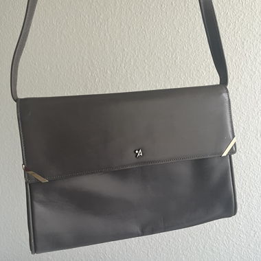 Grey Shoulder Bag