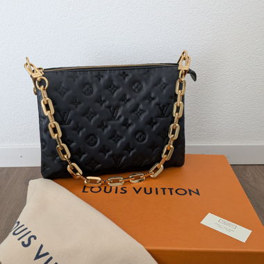 Louis Vuitton Coussin Black PM Leather Bag