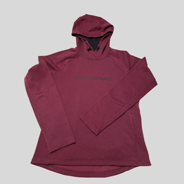 PEAK PERFORMANCE Technik Hoodie bordeaux