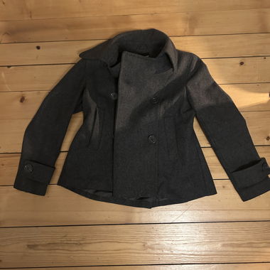 Grey coat