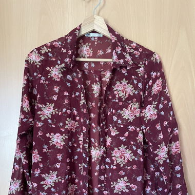 Blouse à fleurs 
