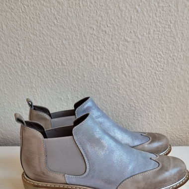 Damen Stiefeletten Leder in Grösse 38