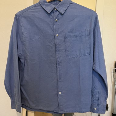 Camicia blu Zara