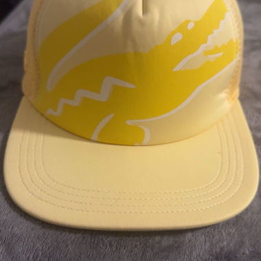 Cappellino Lacoste giallo