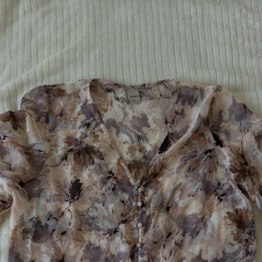Blumen Bluse