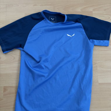 Salewa blue sport T-shirt