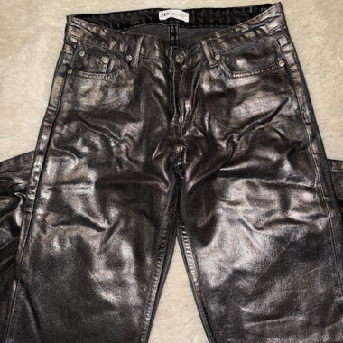 Zara Metallic Pants
