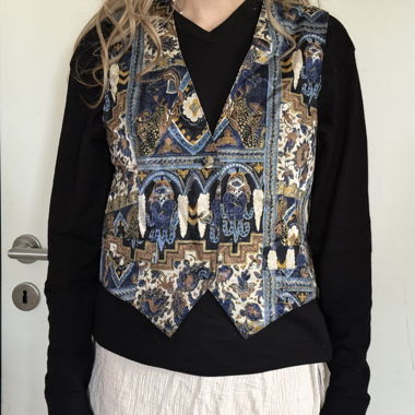 Gilet à motifs