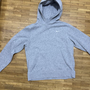 Nike Kinder-Kapuzenpullover grau L