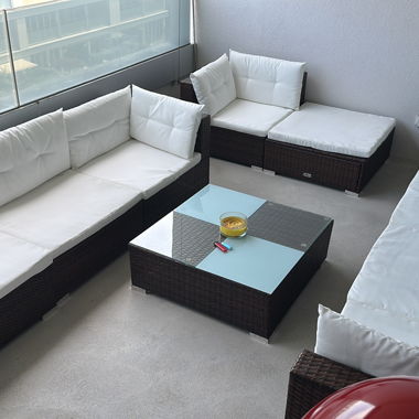 Outdoor lounge sofa