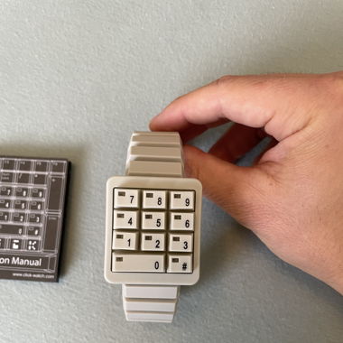 Armbanduhr Click-Watch Keypad