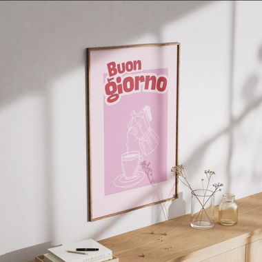 Wandbild ohne Rahmen