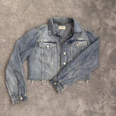 Denim Crop Jacket